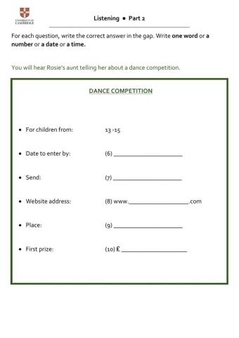 KEY listening part 2 (trainer)