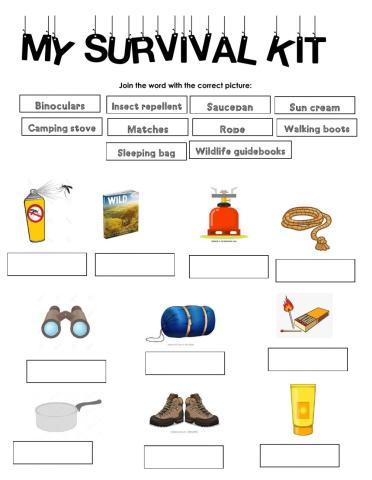 My survival kit