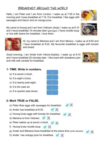 Breakfast around the world