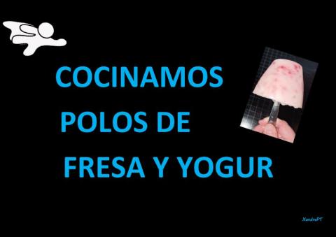 RECETA POLO FRESA.Secuencia y lectoescritura