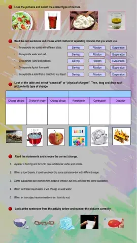 Matter and materials