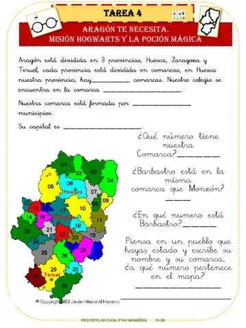 Comarcas Aragón (Huesca)