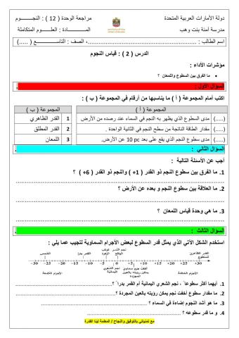 قياس النجوم الجزء 3