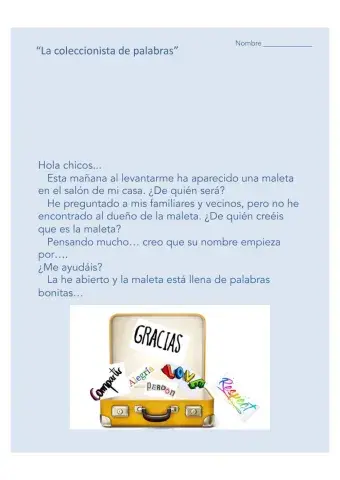 La coleccionista de palabras