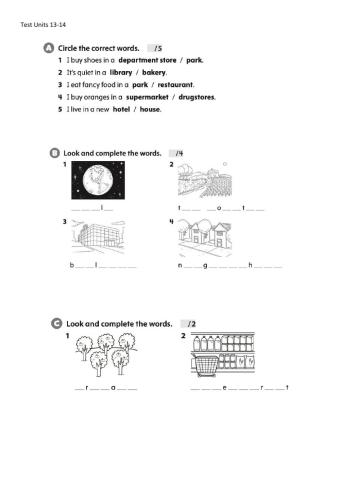 Discover 1-Unit 13-14