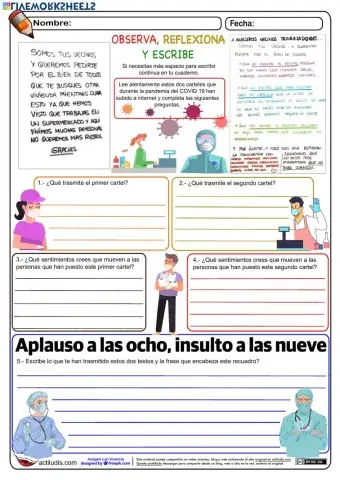 Aplauso a las 8 insulto a las 9