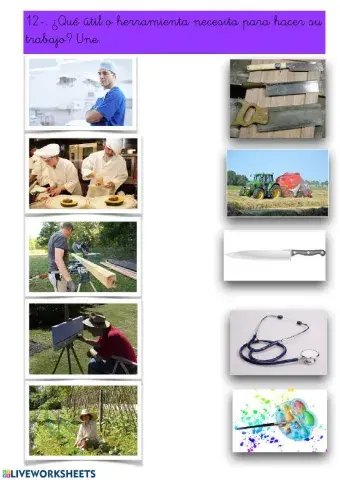 Trabajos y herramientas