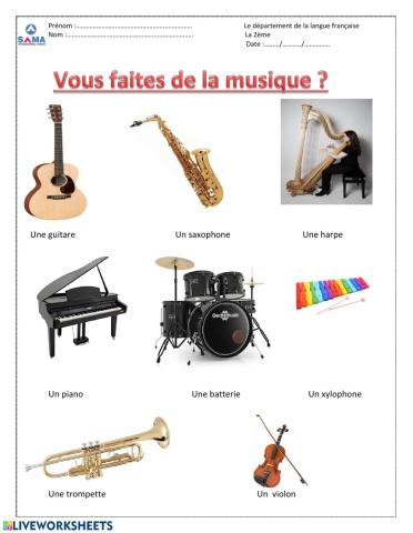 La musique