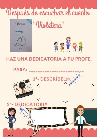 Descripción y dedicatoria