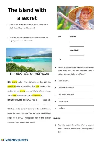 The island with a secret