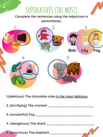 Superlatives - The most