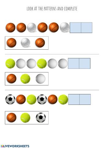 Pattern balls 2