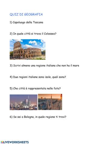 Quiz italia
