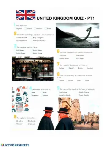 United kingdom quiz pt1