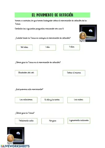 Movimiento de rotación