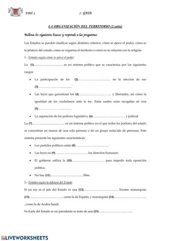 (2 ESO) Organización territorial (2)