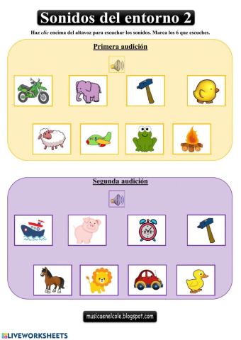 Sonidos del entorno 2