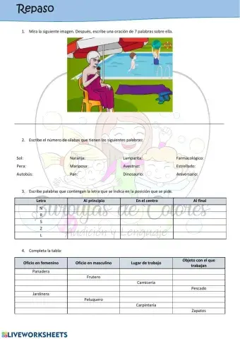 Repaso Audición y Lenguaje