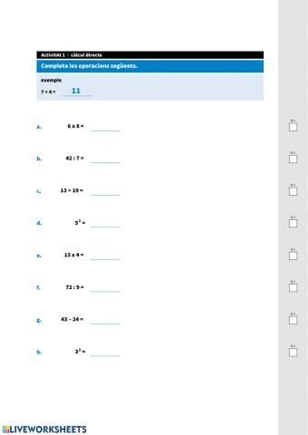 Matematiques càlcul