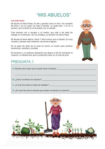 Comprensión lectora y problemas