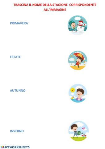 Stagioni e abbigliamento