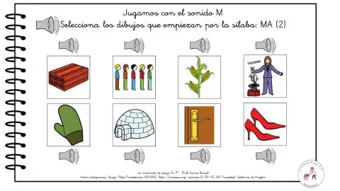 Jugamos con el sonido m