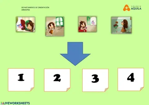 Arrastra las imagenes