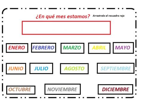 ¿En qué mes estamos?