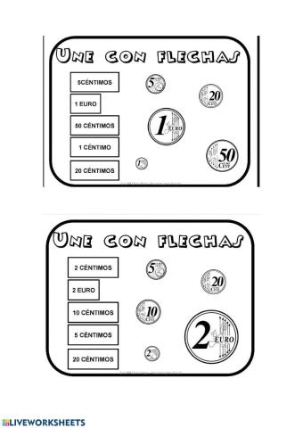 Céntimos y euros