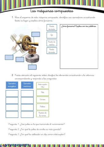 Máquinas compuestas