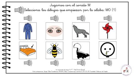 Jugamos con el sonido m