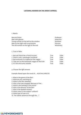 Murder on the Orient Express Trailer