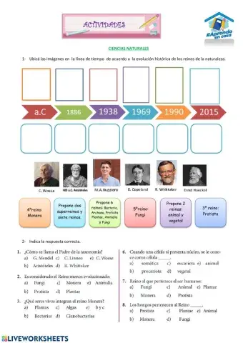 Reinos de la naturaleza