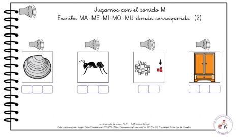 Jugamos con el sonido m