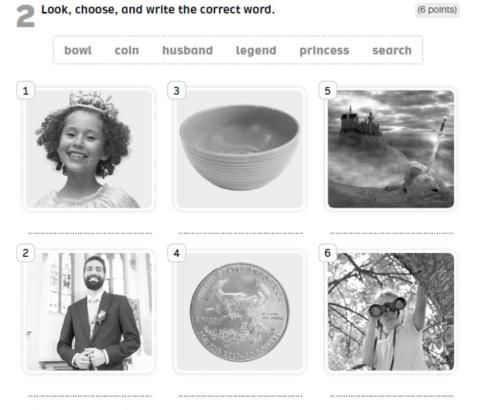 Vocabulary fairy tales