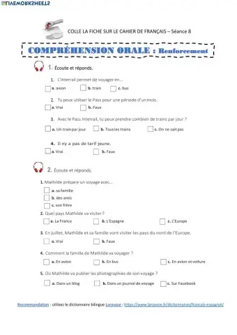 Séance 8 Usages du futur proche 15 mai 2