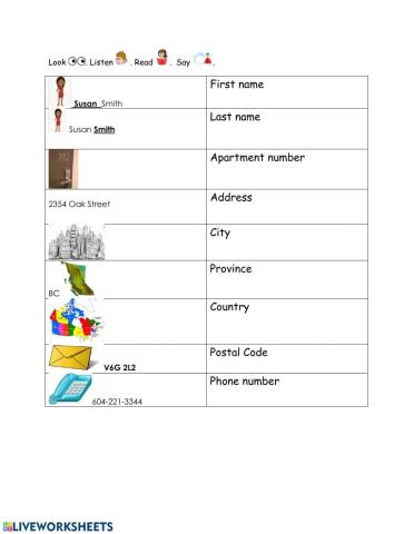 Look, Listen and Say