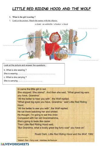 Little Red Riding Hood part 1