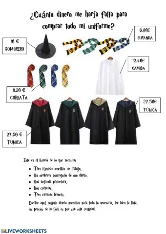 Material harry potter suma