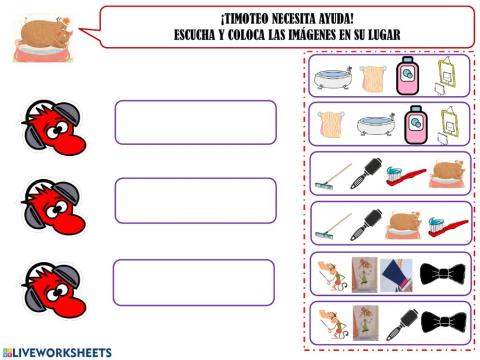 Memoria auditiva cuatro elementos