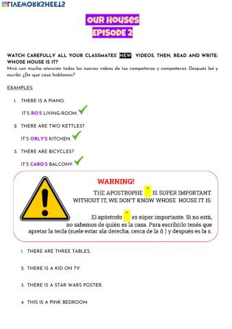 Our houses- episode 2