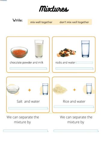 mixtures