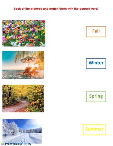 Seasons of the year