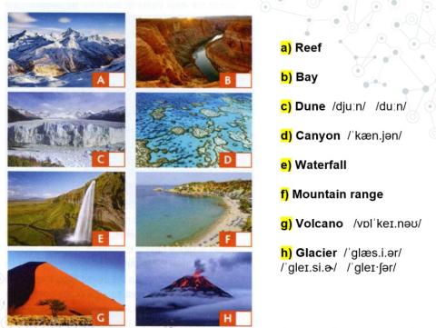 Geographical features