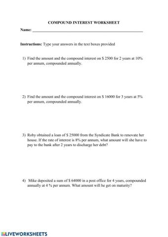 Compound Interest