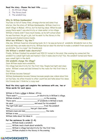 The boy who harnessed the wind