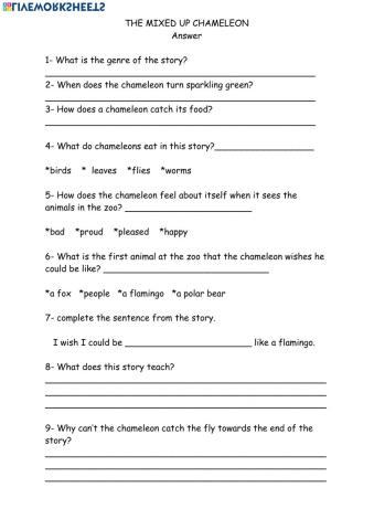 The mixed up chameleon