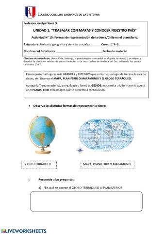Guía N°9 Historia y Geografía