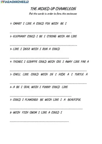 The mixed up chameleon