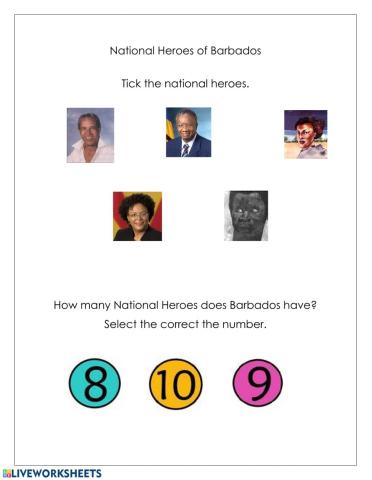 National Heroes of Barbados